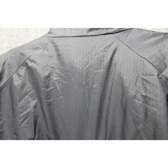 Nike Big Swoosh Reversible Boa Jacket Fleece Sherpa L Black Oversized Winter - Picture 5 of 9